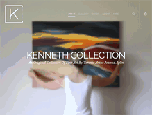 Tablet Screenshot of kennethcollection.com
